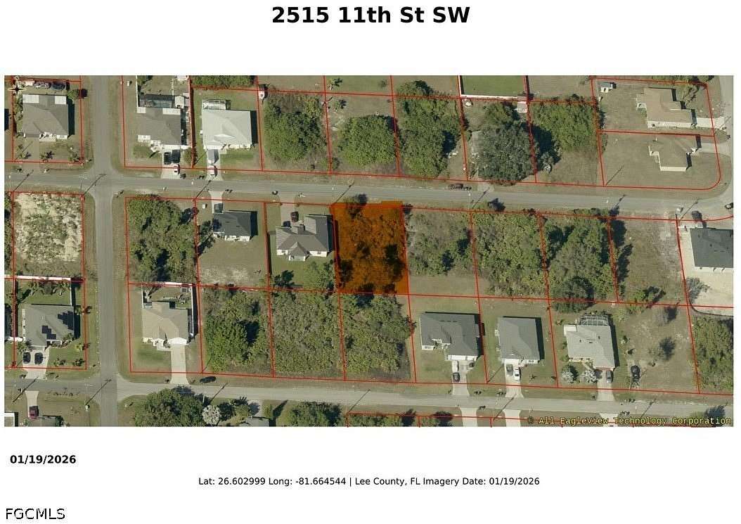 0.25 Acres of Residential Land for Sale in Lehigh Acres, Florida