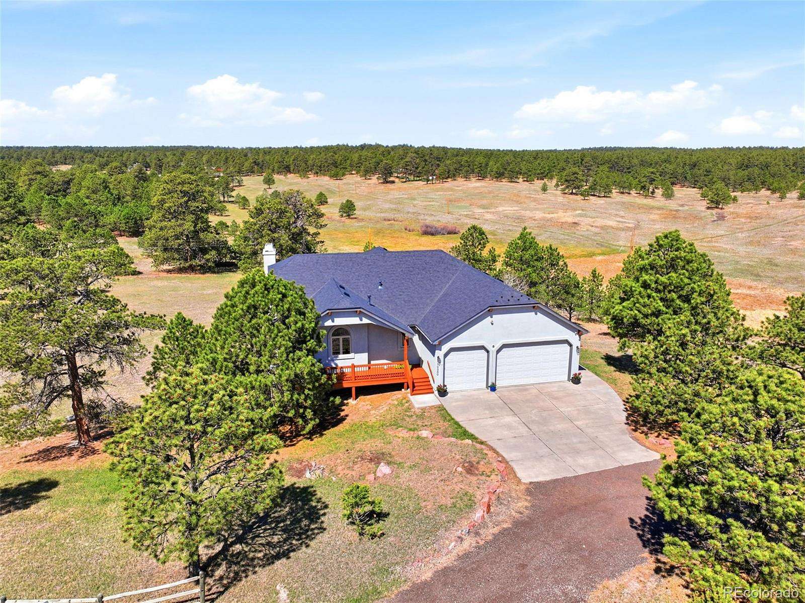 9.5 Acres of Land with Home for Sale in Colorado Springs, Colorado