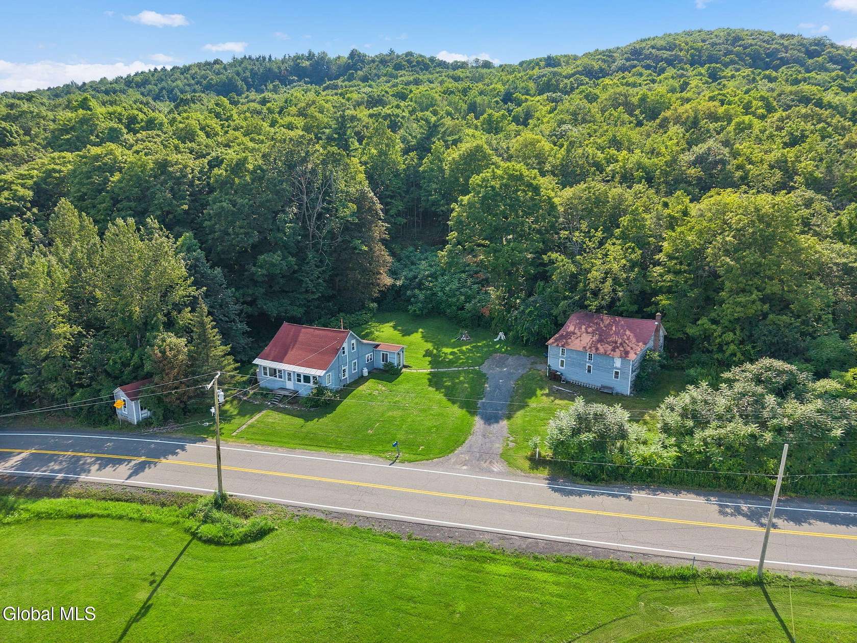 3.7 Acres of Land with Home for Sale in Voorheesville, New York