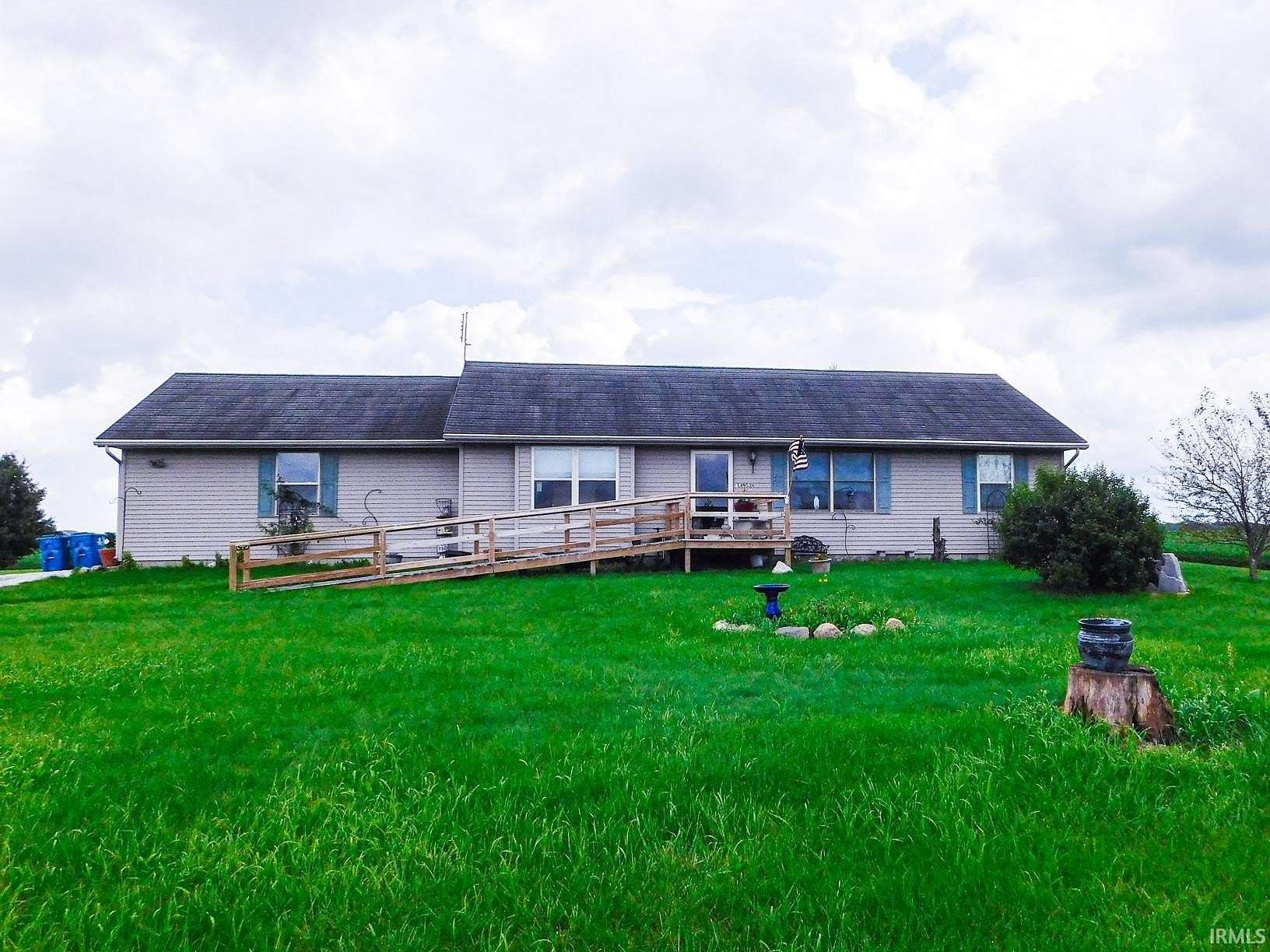 1.6 Acres of Land with Home for Sale in Craigville, Indiana