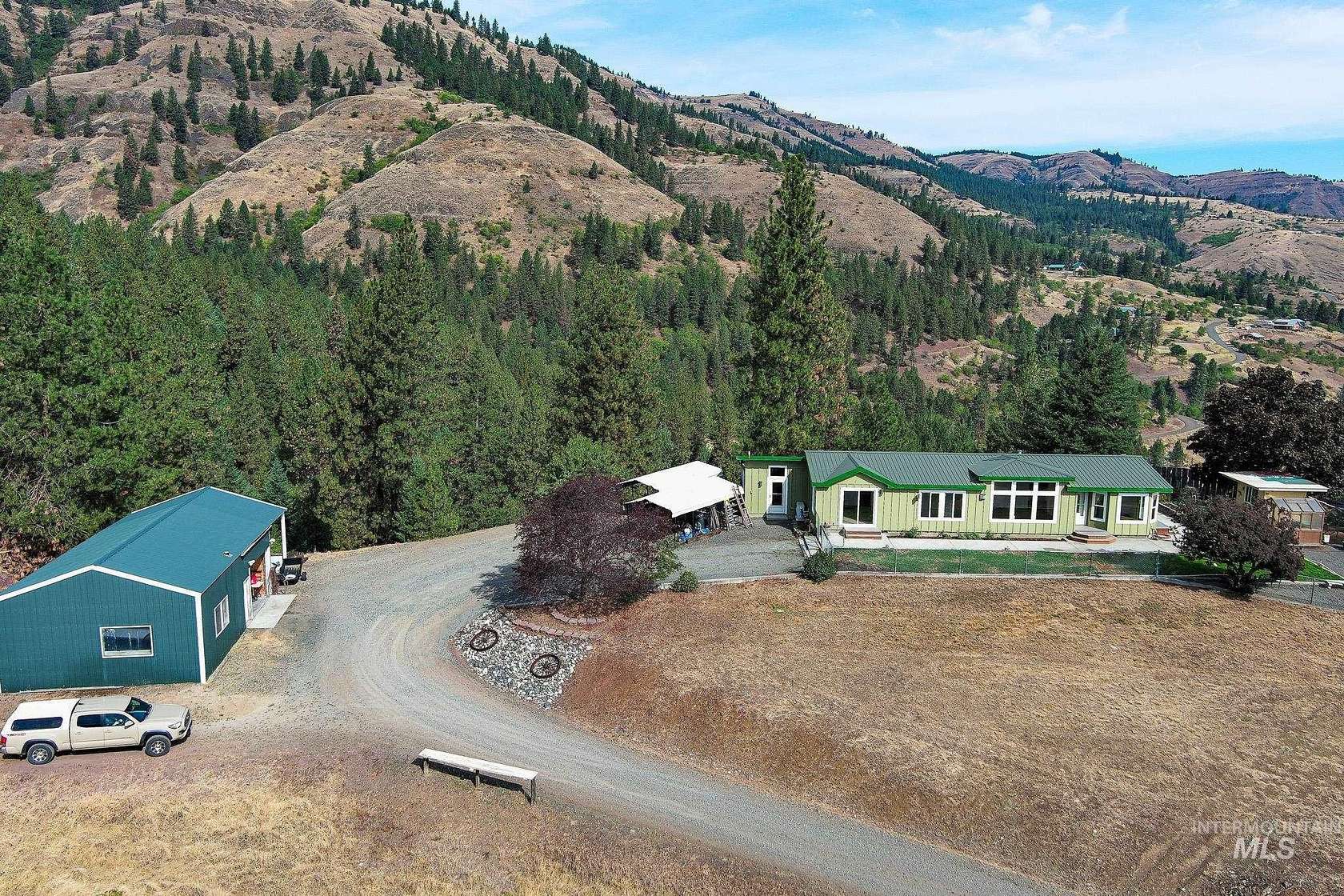 20.1 Acres of Land with Home for Sale in White Bird, Idaho