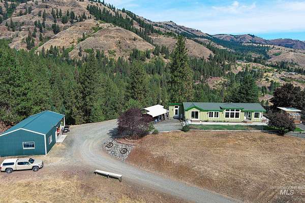 20.1 Acres of Land with Home for Sale in White Bird, Idaho
