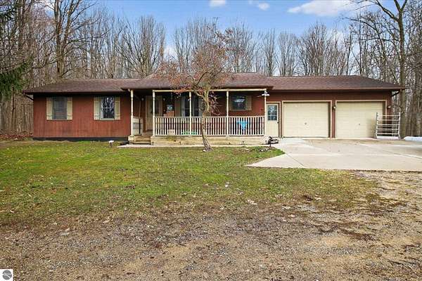 5.68 Acres of Land with Home for Sale in Alma, Michigan