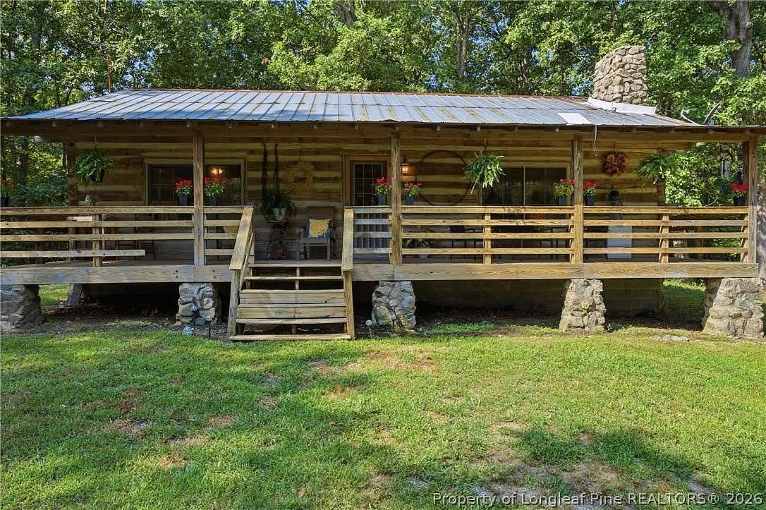 11.5 Acres of Recreational Land with Home for Sale in Sanford, North Carolina