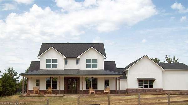 45 Acres of Recreational Land with Home for Sale in Muldrow, Oklahoma