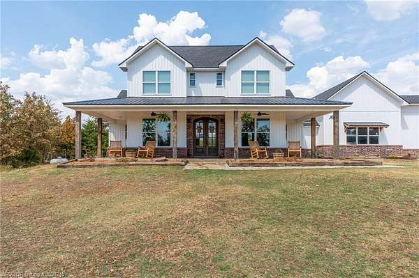 45 Acres of Recreational Land with Home for Sale in Muldrow, Oklahoma