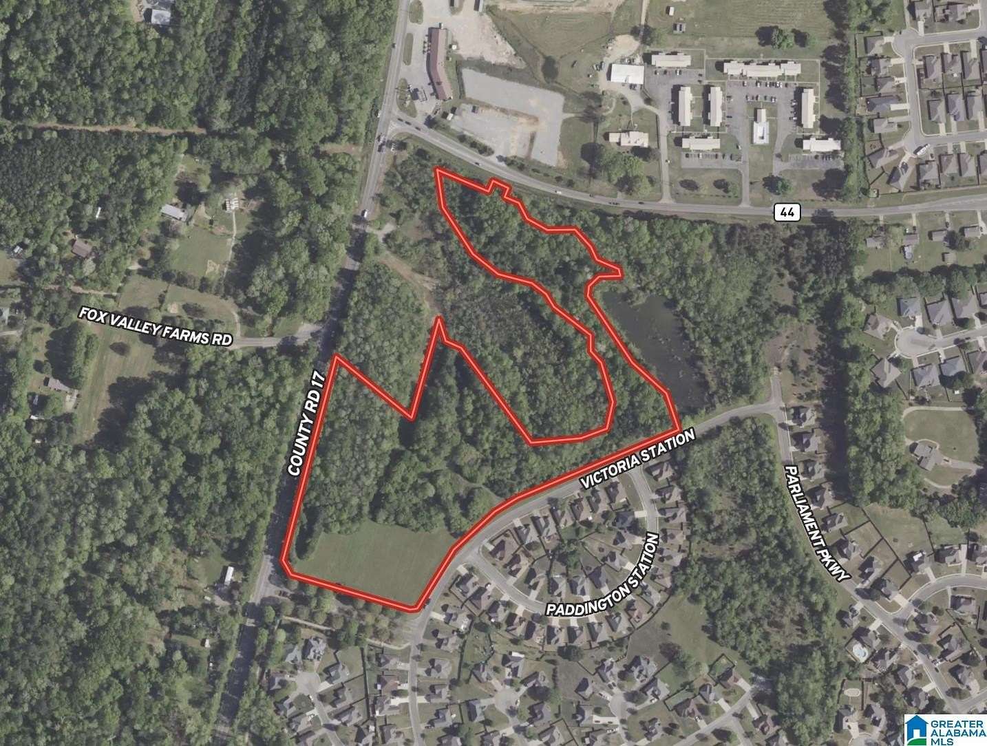 4.5 Acres of Commercial Land for Sale in Alabaster, Alabama