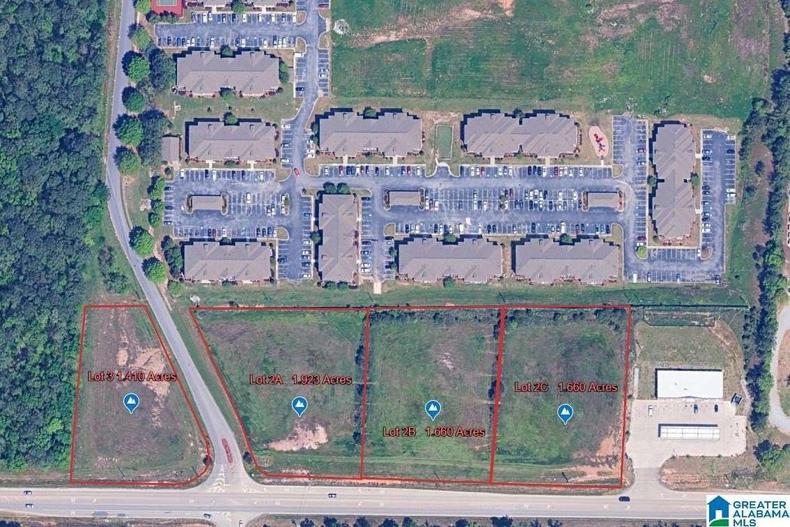 1.66 Acres of Commercial Land for Sale in Calera, Alabama