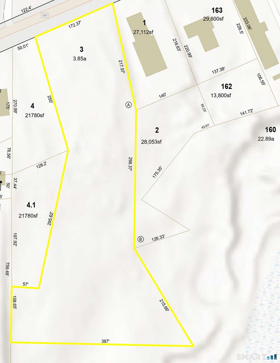 3.85 Acres of Commercial Land for Sale in Dudley, Massachusetts