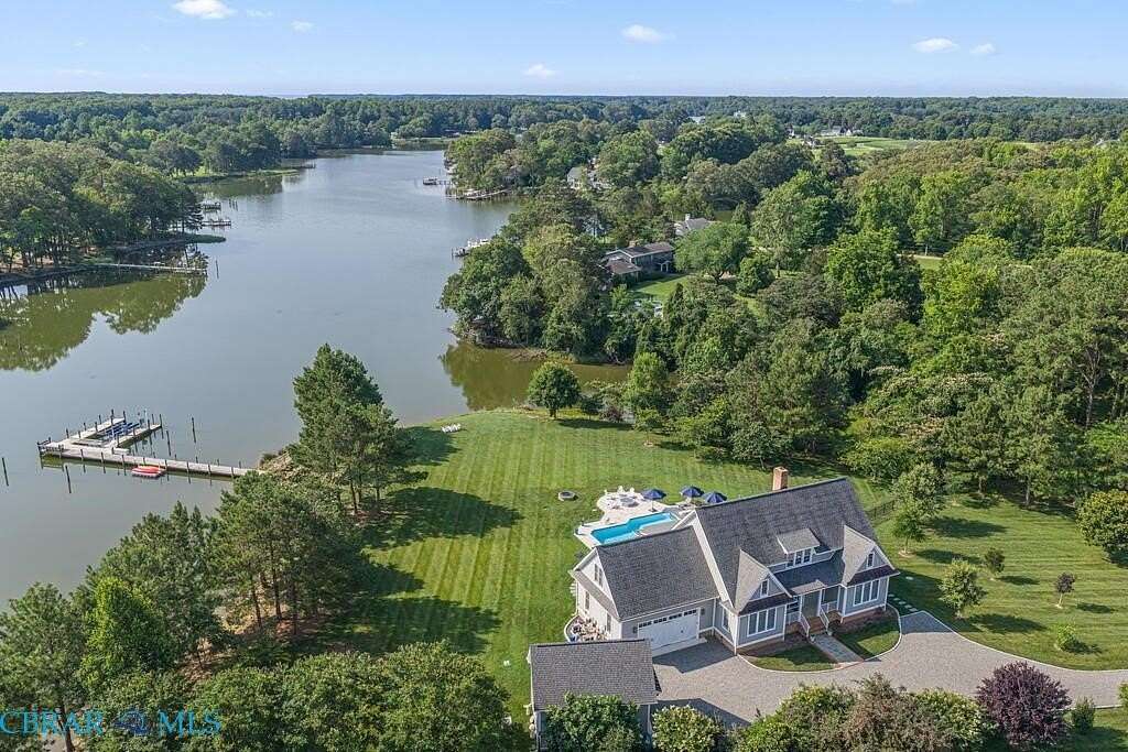 8.8 Acres of Land with Home for Sale in Kilmarnock, Virginia