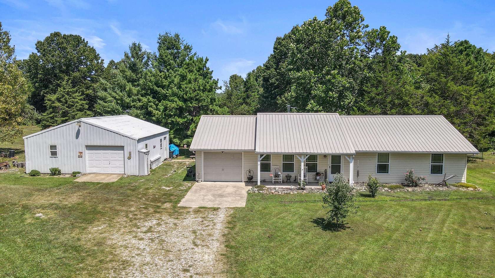 2.7 Acres of Land with Home for Sale in Caulfield, Missouri