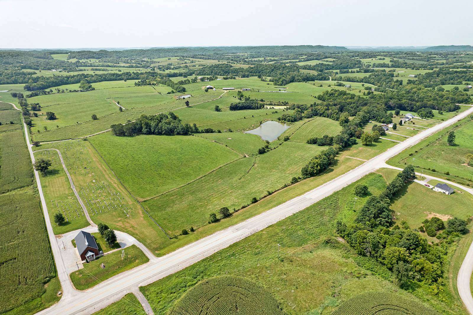 206 Acres of Agricultural Land for Auction in Gravel Switch, Kentucky