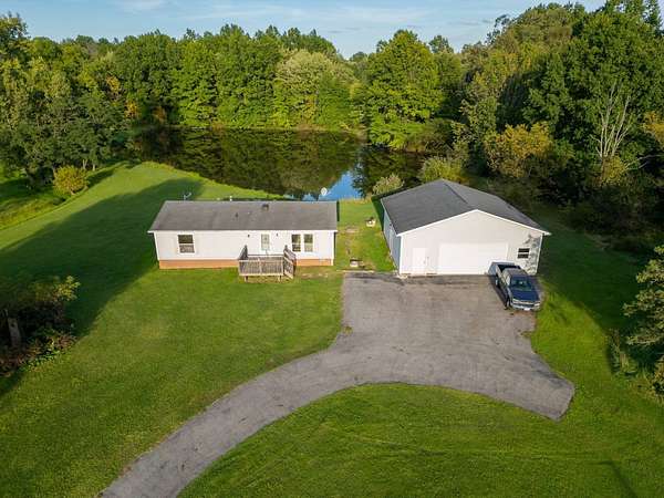 3 Acres of Land with Home for Auction in Diamond, Ohio