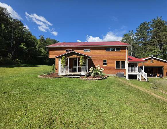 8.32 Acres of Land with Home for Sale in Wattsburg, Pennsylvania