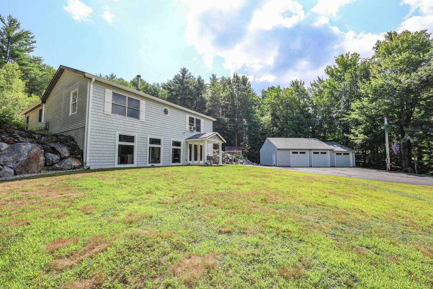 5 Acres of Land with Home for Sale in Alton, New Hampshire