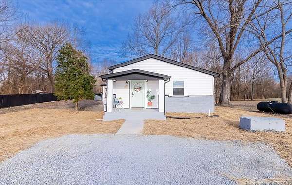 4.32 Acres of Land with Home for Sale in Otisco, Indiana