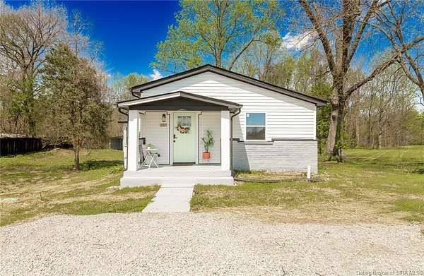 4.32 Acres of Land with Home for Sale in Otisco, Indiana