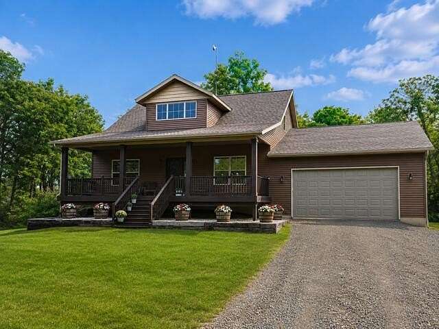 19.8 Acres of Land with Home for Sale in Sidney, Michigan