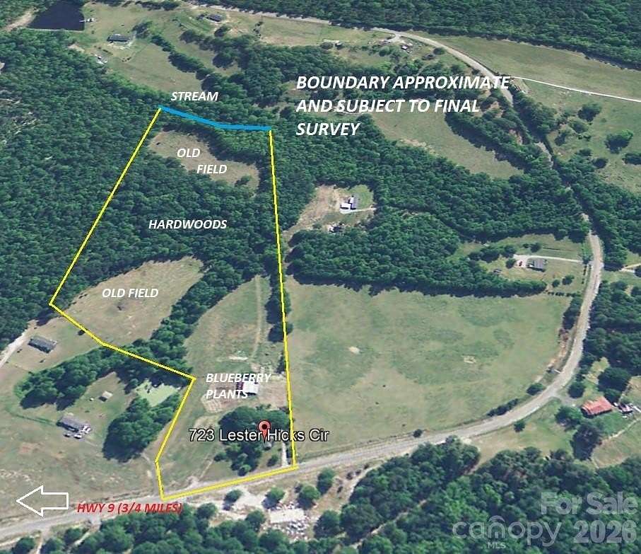17 Acres of Land for Sale in Pageland, South Carolina