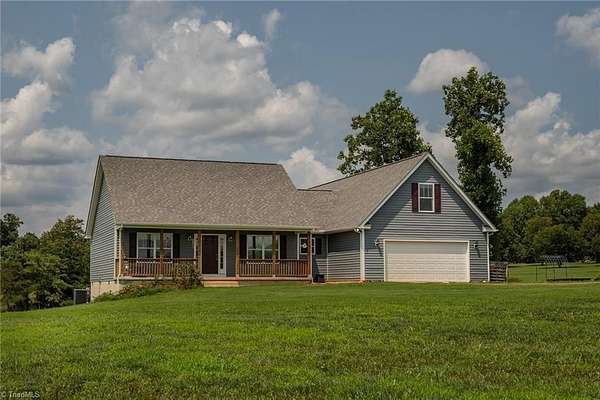18 Acres of Land with Home for Sale in Yadkinville, North Carolina