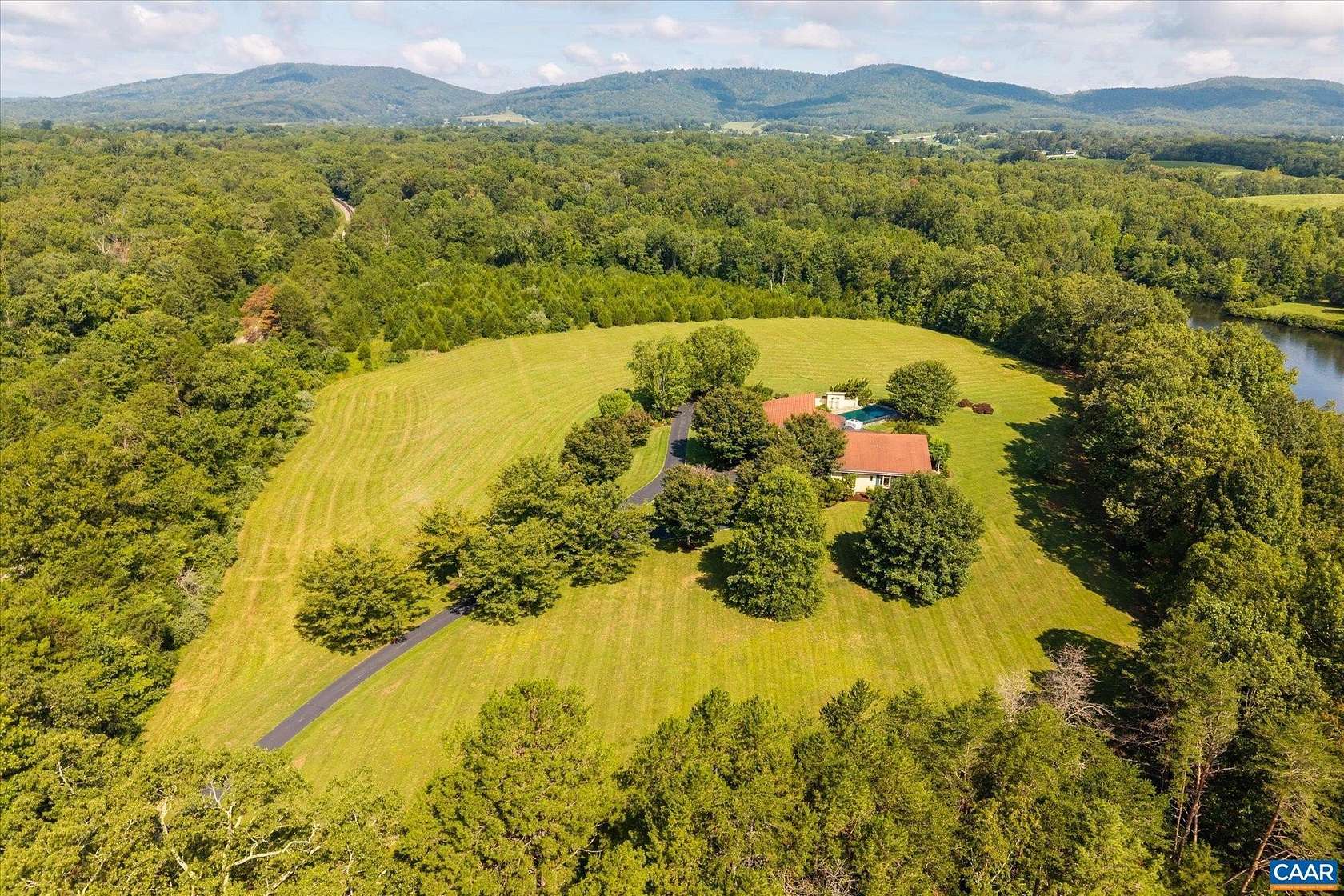 57.3 Acres of Agricultural Land with Home for Sale in Keswick, Virginia