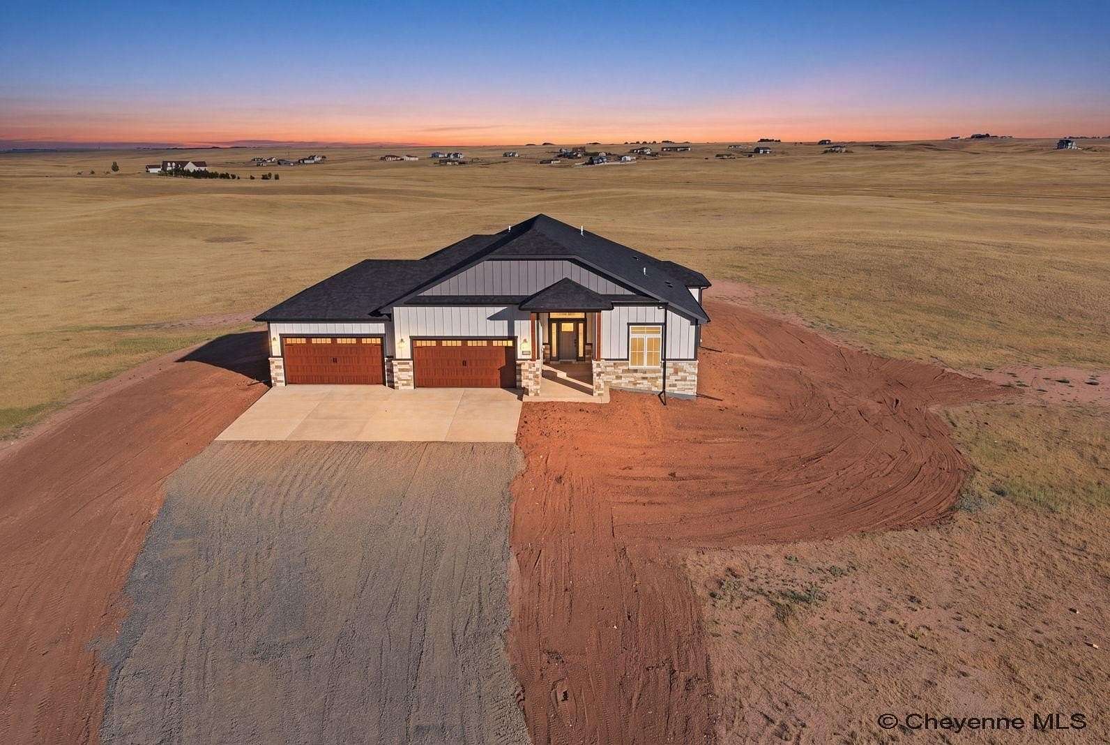 5.25 Acres of Land with Home for Sale in Cheyenne, Wyoming