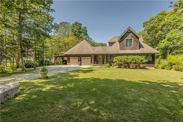 4.77 Acres of Land with Home for Sale in Tiverton, Rhode Island
