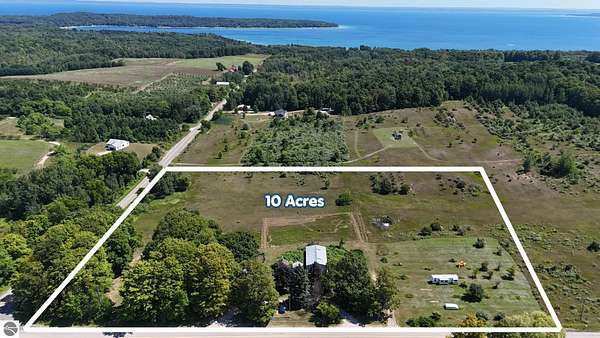 10 Acres of Land with Home for Sale in Suttons Bay, Michigan