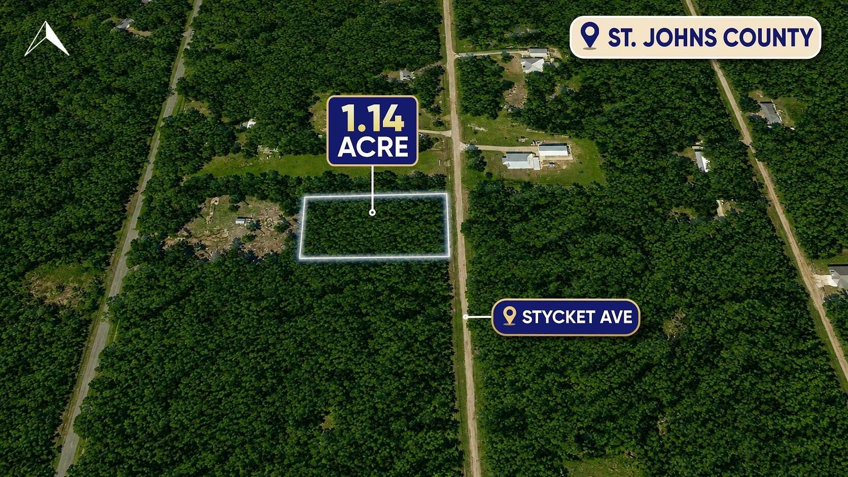 1.14 Acres of Residential Land for Sale in Hastings, Florida