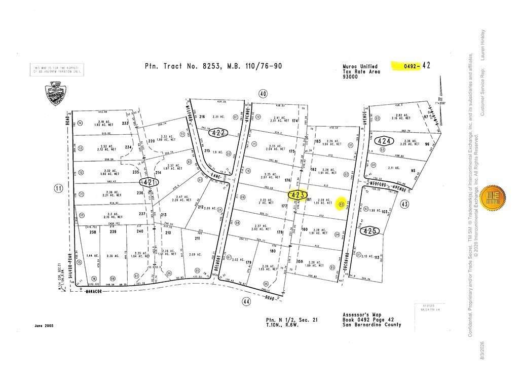 2.28 Acres of Land for Sale in Kramer Junction, California