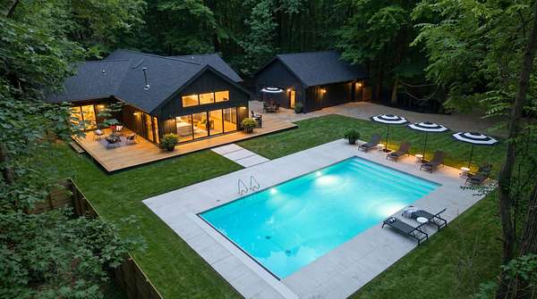 1.75 Acres of Land with Home for Sale in Lakeside, Michigan