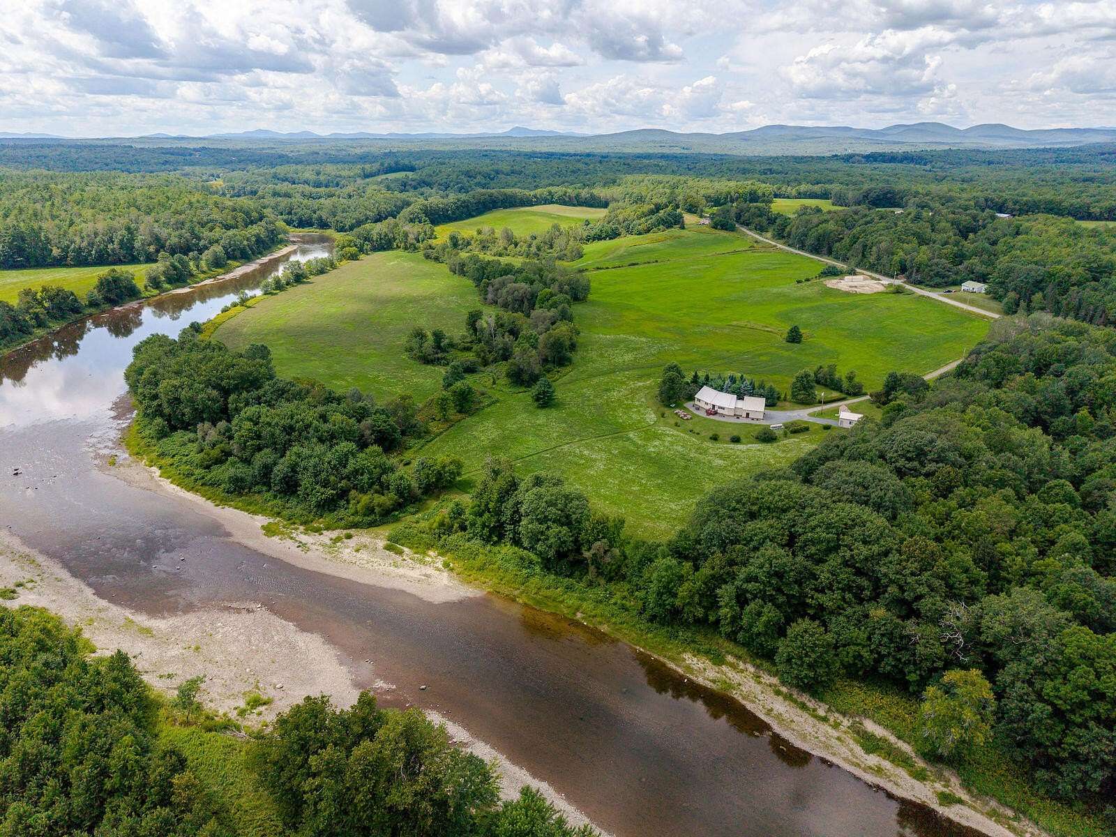 12.4 Acres of Land with Home for Sale in Starks, Maine