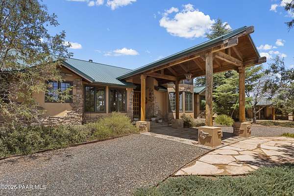 8 Acres of Land with Home for Sale in Prescott, Arizona