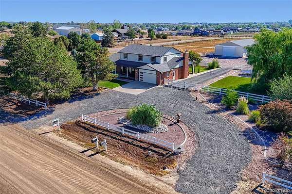 3.75 Acres of Land with Home for Sale in Brighton, Colorado