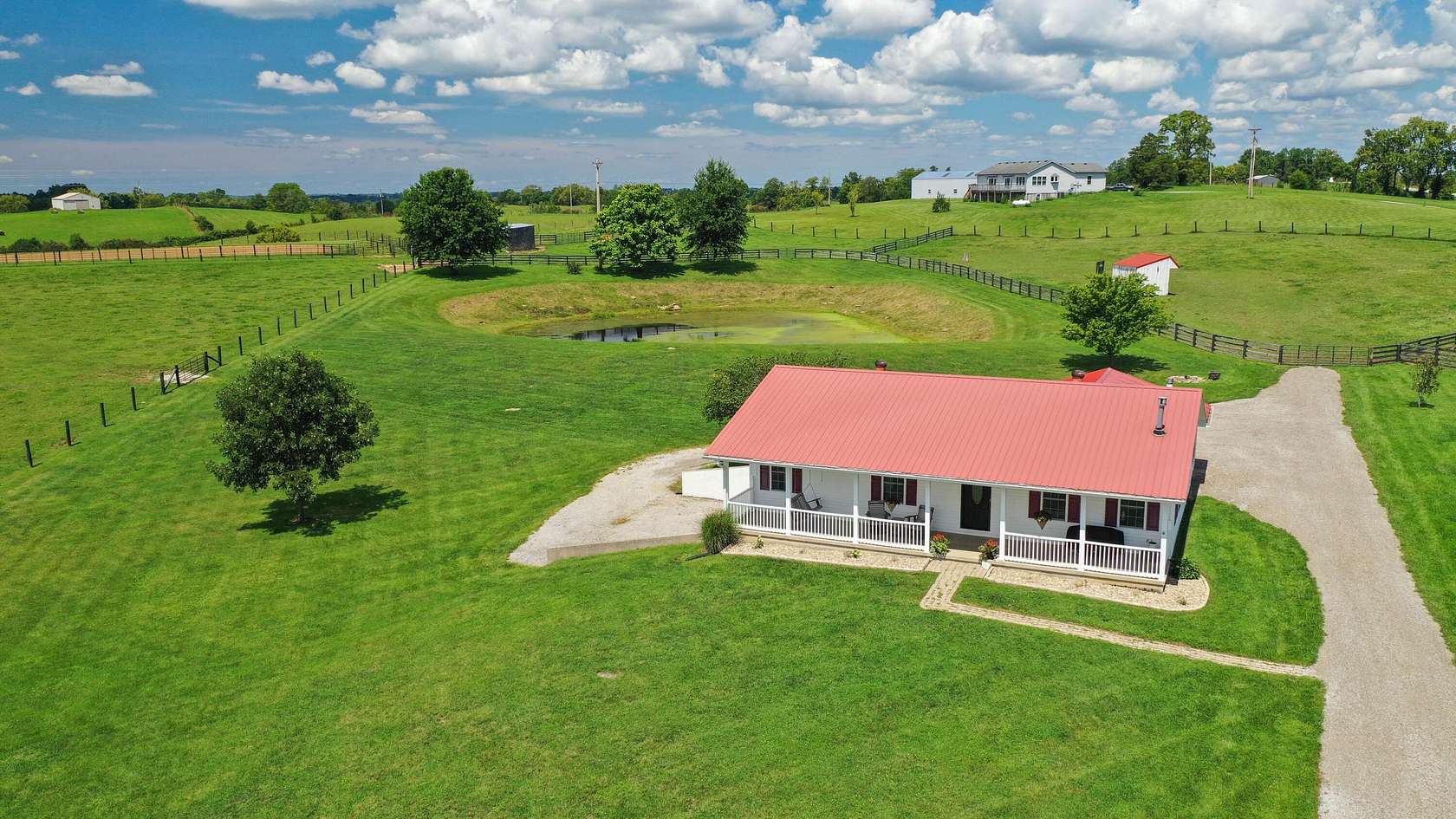 23.9 Acres of Agricultural Land with Home for Sale in Cynthiana, Kentucky
