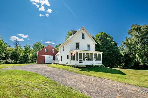 12 Acres of Recreational Land with Home for Sale in Dover-Foxcroft, Maine