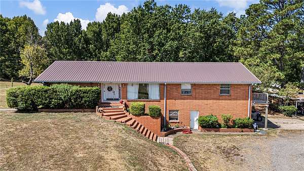 6.19 Acres of Land with Home for Sale in Morrilton, Arkansas