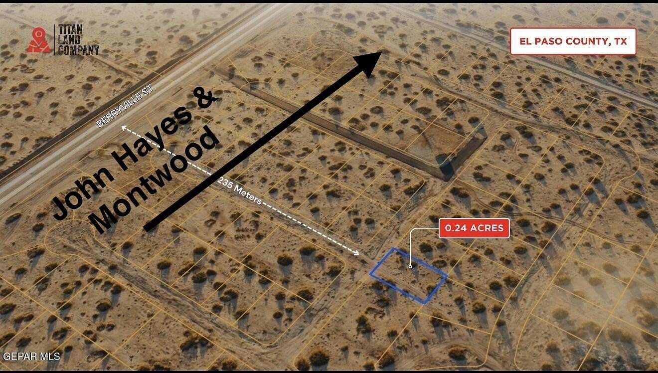 0.24 Acres of Residential Land for Sale in El Paso, Texas