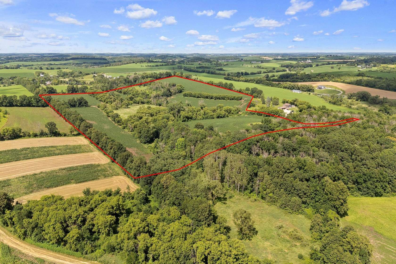 55 Acres of Land for Sale in Campbellsport, Wisconsin