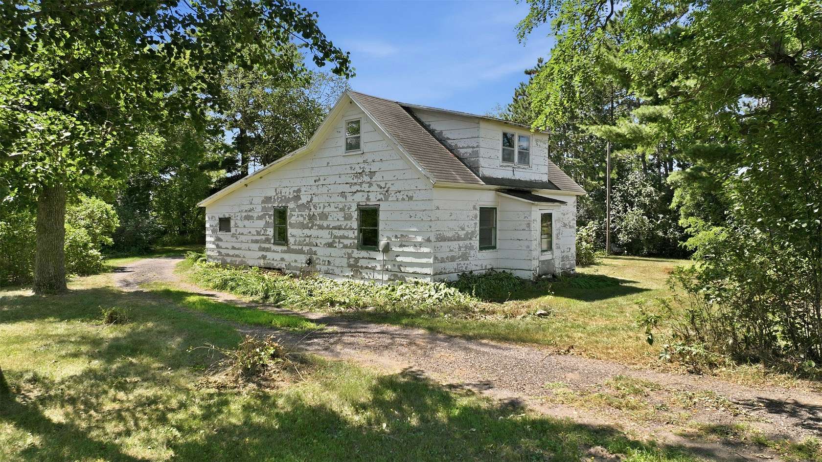 12.7 Acres of Recreational Land with Home for Sale in Chetek, Wisconsin