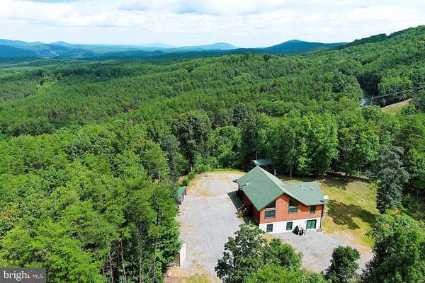 37.4 Acres of Recreational Land with Home for Sale in Romney, West Virginia