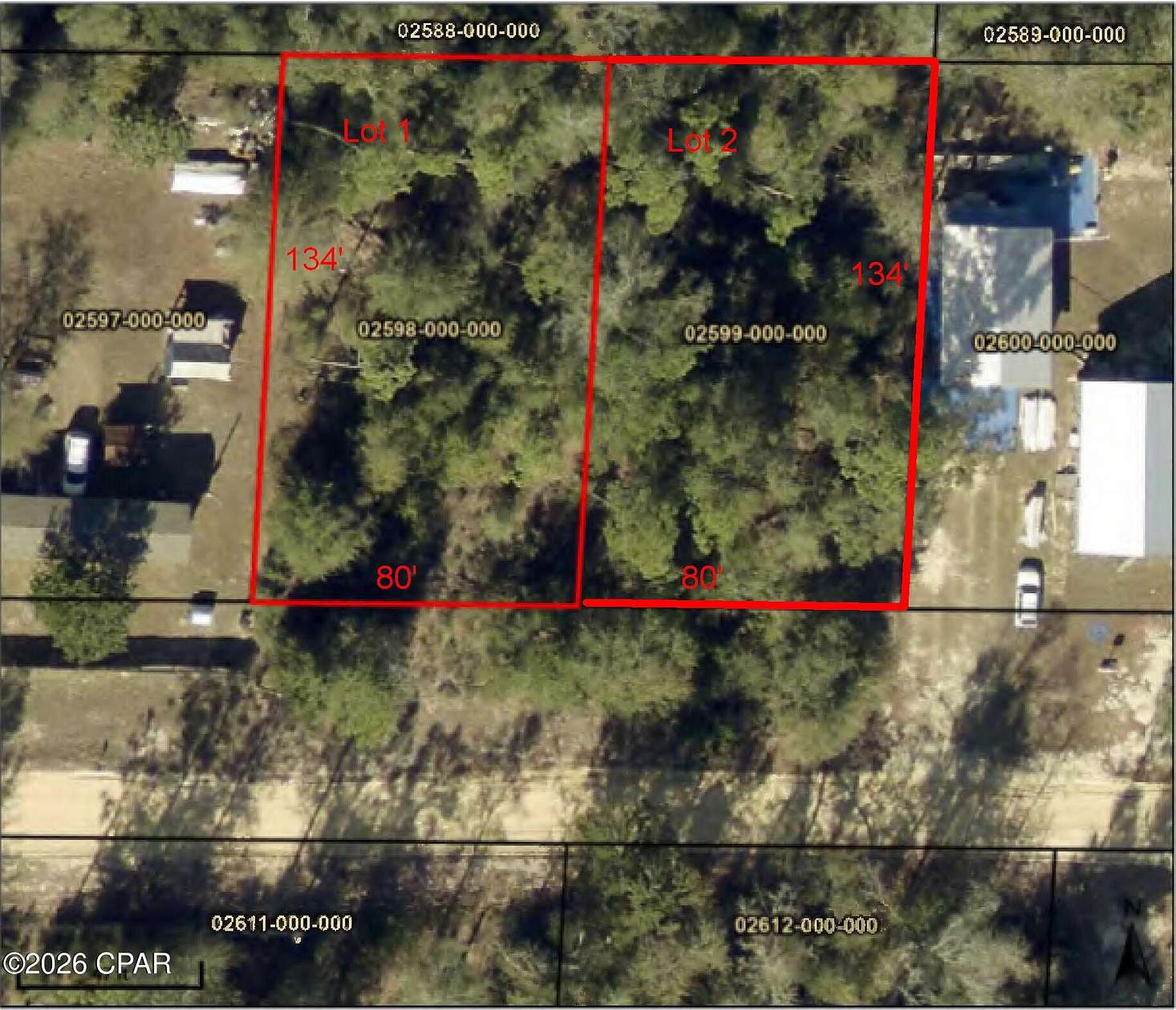 0.5 Acres of Residential Land for Sale in Fountain, Florida