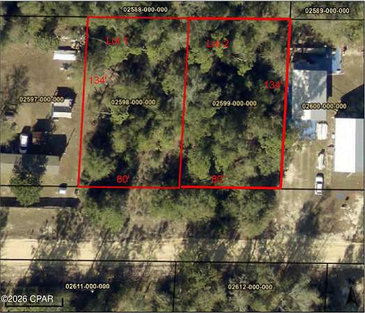 0.5 Acres of Residential Land for Sale in Fountain, Florida