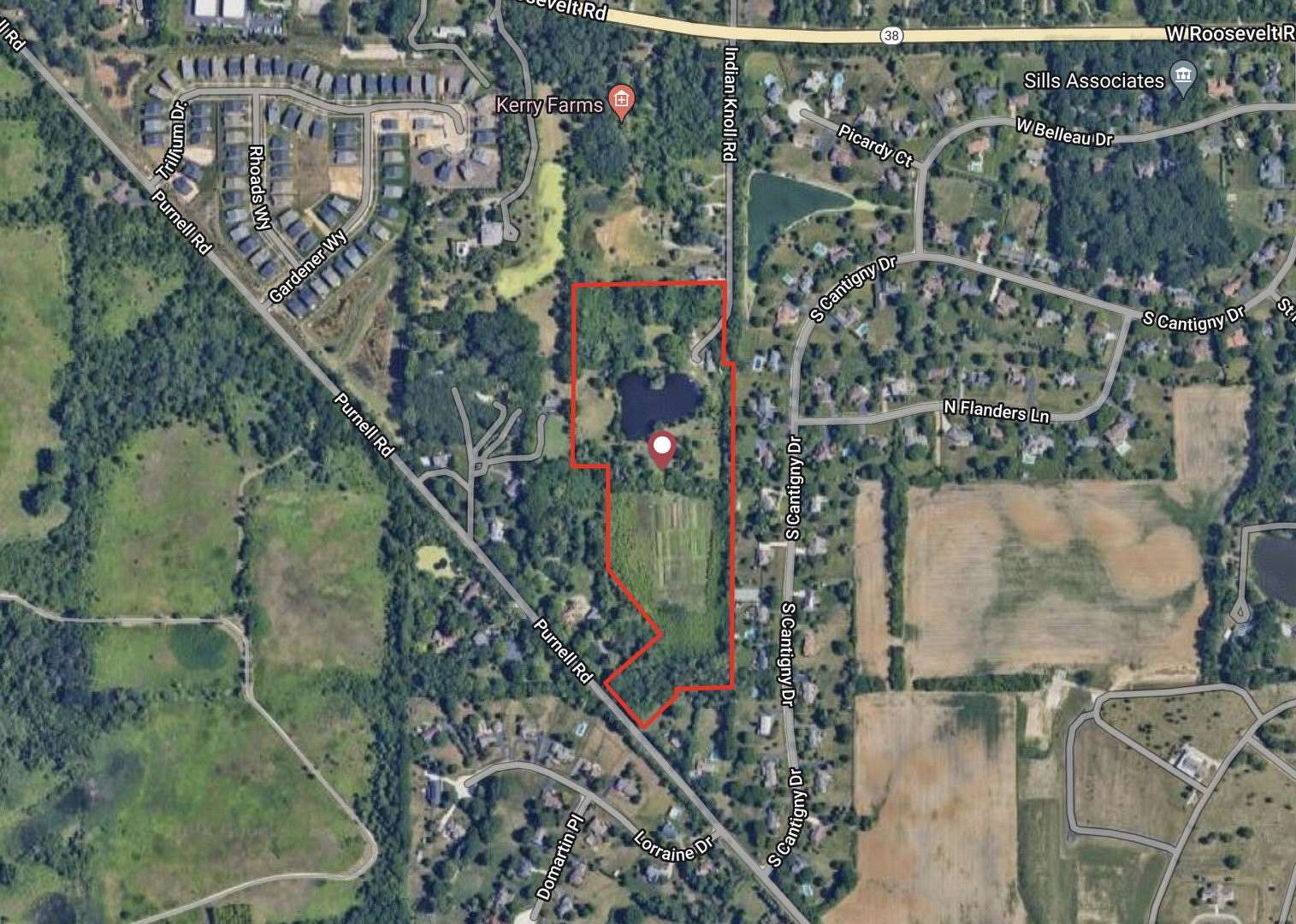 22 Acres of Land for Sale in Winfield, Illinois