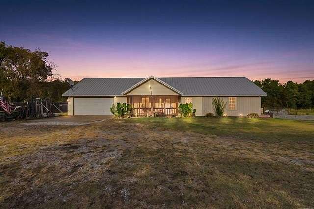 6.29 Acres of Land with Home for Sale in Inola, Oklahoma
