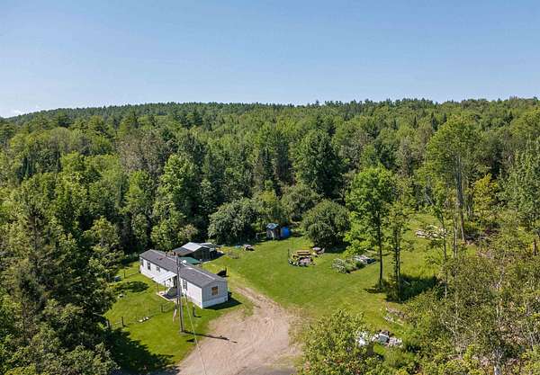 10.1 Acres of Recreational Land with Home for Sale in Danville, Vermont
