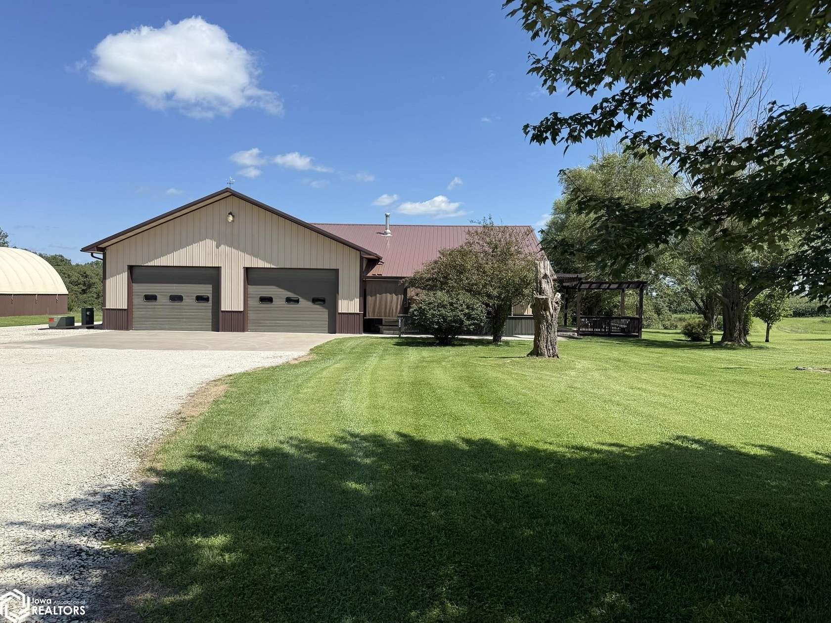 9.46 Acres of Land with Home for Sale in Woodburn, Iowa