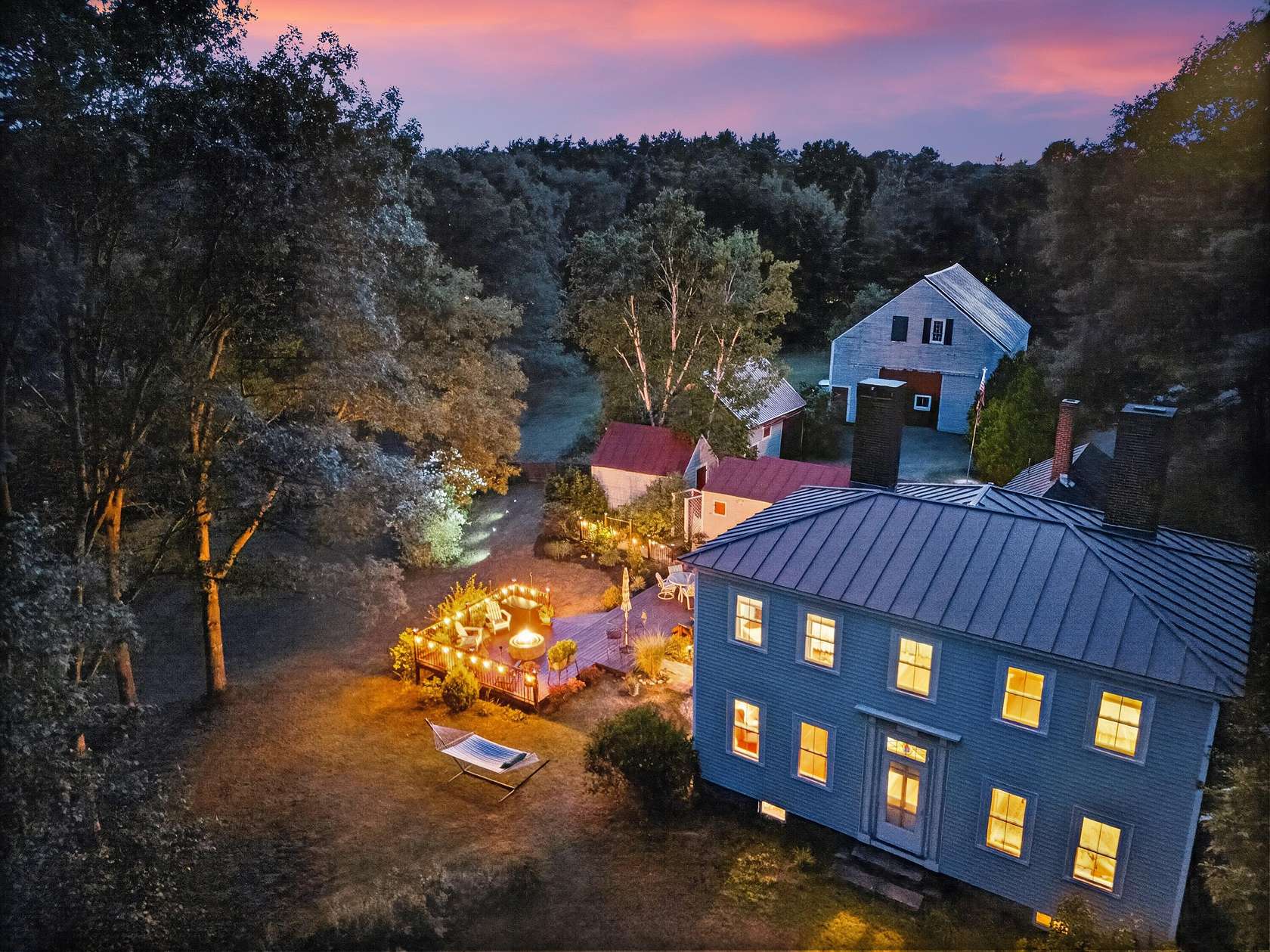 8.77 Acres of Land with Home for Sale in Topsham, Maine