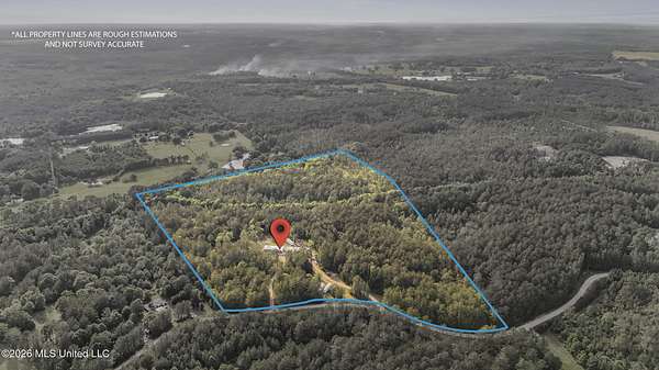 21.7 Acres of Recreational & Residential Land for Sale in Poplarville, Mississippi