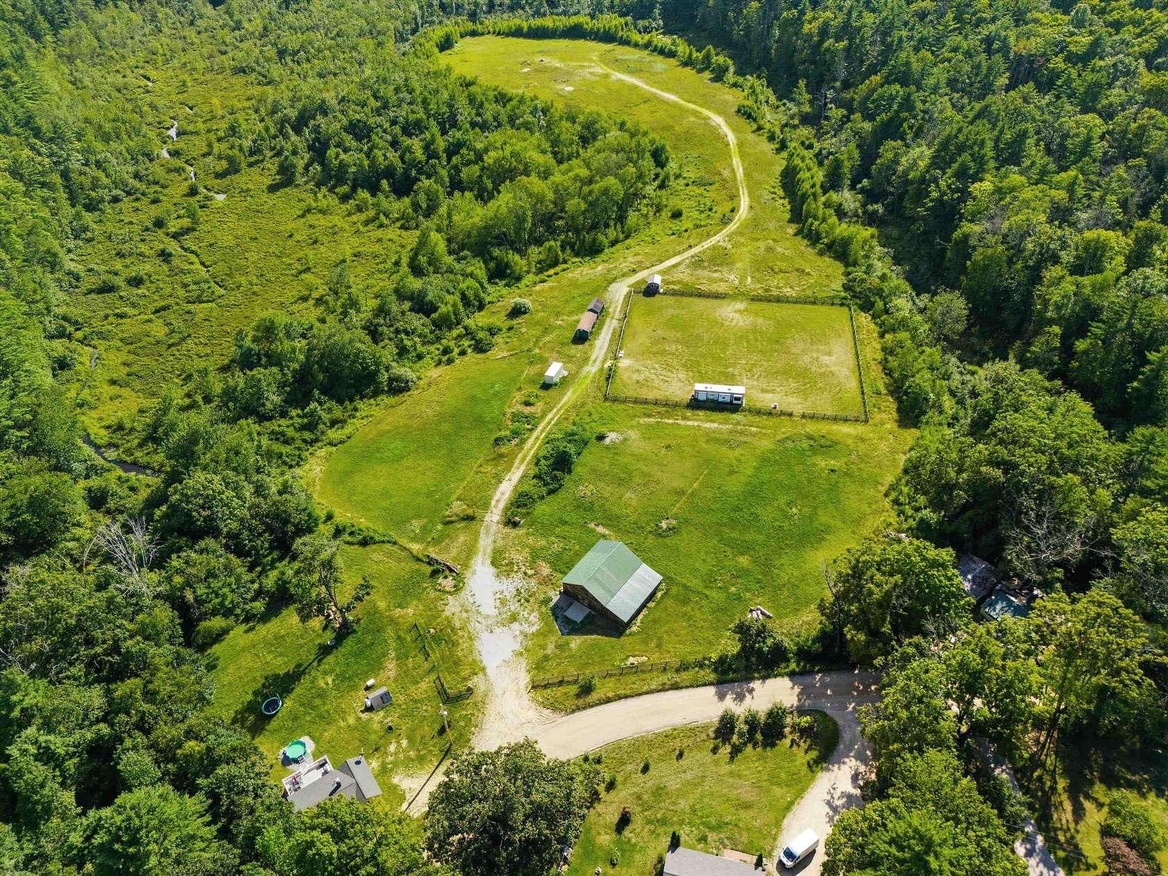 101 Acres of Land with Home for Sale in Hopkinton, New Hampshire